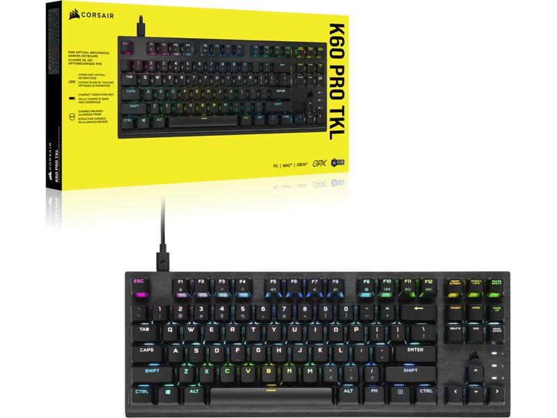 Corsair Gaming-Tastatur K60 PRO TKL RGB