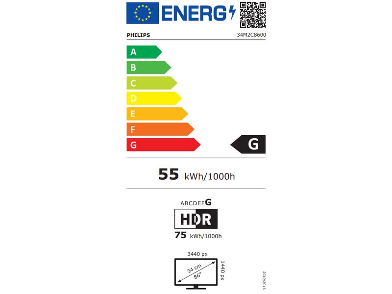 Philips Moniteur 34M2C8600/00