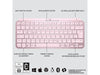 Logitech Clavier MX Keys Mini Rose CH-Layout