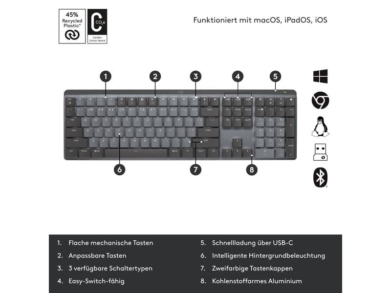 Logitech Clavier MX Mechanical