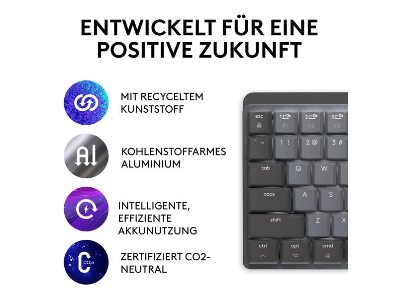 Logitech Clavier MX Mechanical Mini for Mac space grey