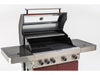 Masport Barbecue au gaz MB 4000, 4 brûleurs, rouge