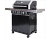 Masport Gasgrill MB 4000, 4-Brenner, Schwarz