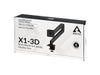 Arctic Cooling Supports de table X1-3D jusqu’à 10 kg – Noir mat, Noir