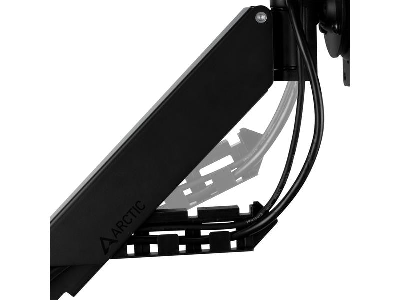 Arctic Cooling Supports de table X1-3D jusqu’à 10 kg – Noir mat, Noir