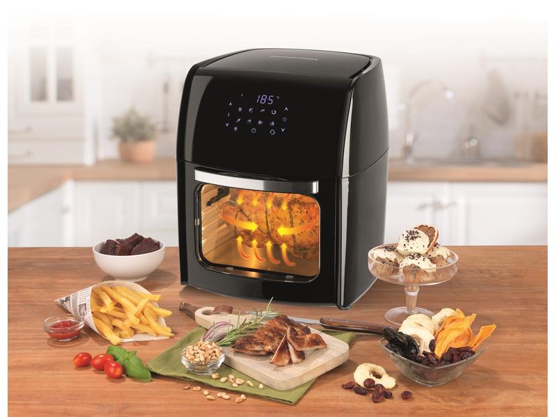 GOURMETmaxx Heissluft-Fritteuse Digital 9in1 Schwarz