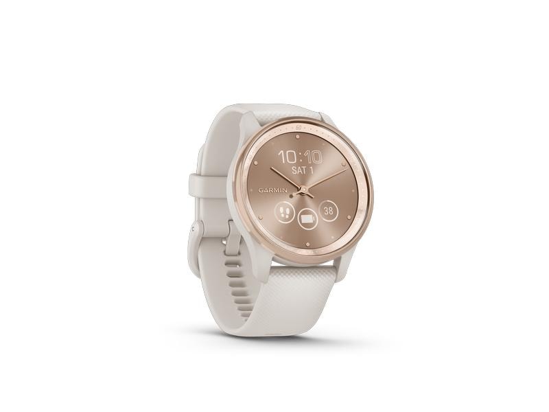 GARMIN Sportuhr Vivomove Trend Weiss/Rosa