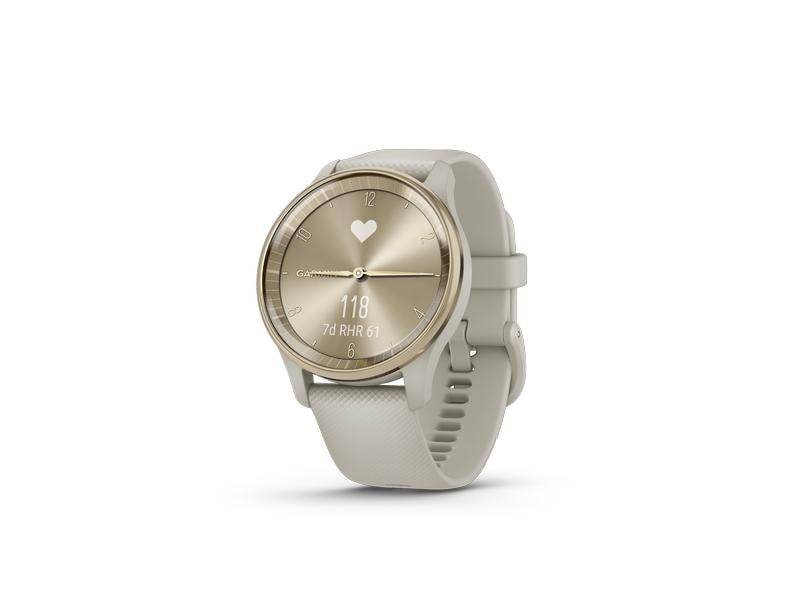 GARMIN Montre de sport Vivomove Trend Blanc/Vert olive