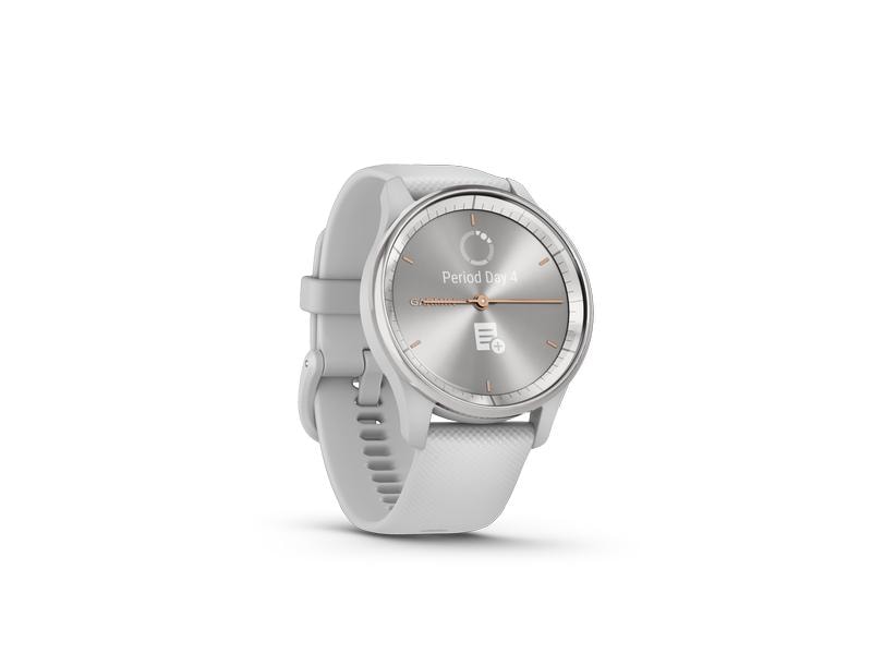 GARMIN Montre de sport Vivomove Trend Blanc/Blanc brillant