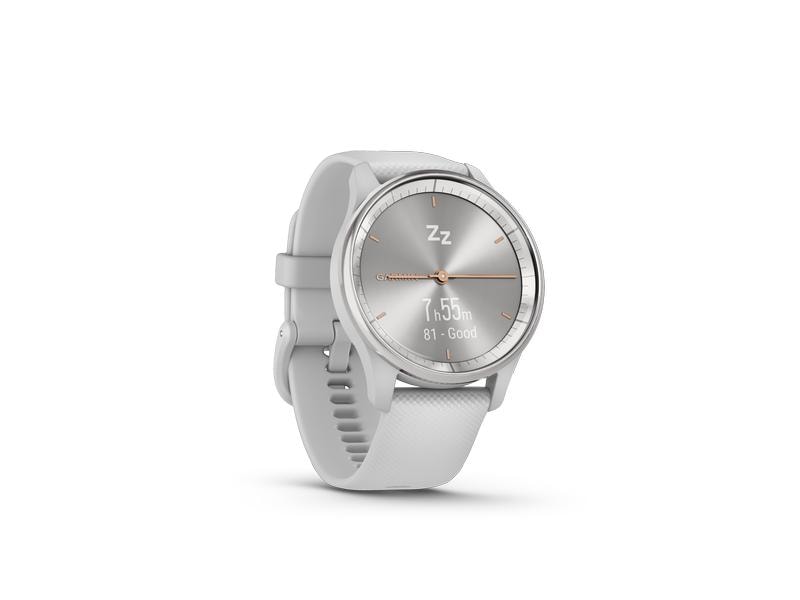 GARMIN Montre de sport Vivomove Trend Blanc/Blanc brillant