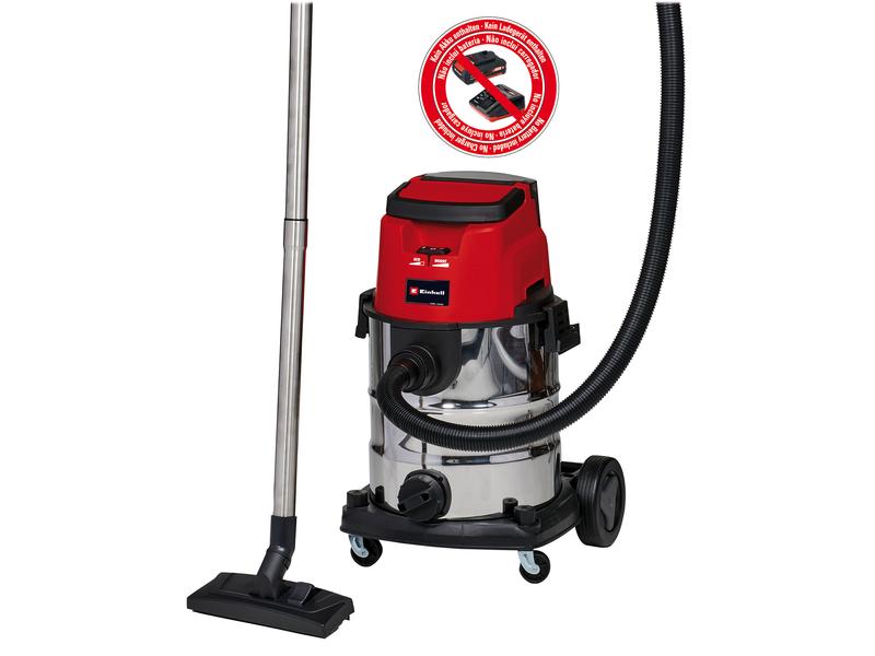 Einhell Aspirateur à déchets humides/secs sans fil TE-VC 36/25 Li S, Solo