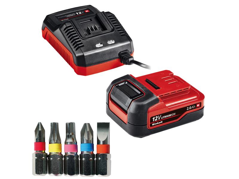 Einhell Perceuse-visseuse sans fil TE-CD 12/1 Li 2.0 Ah Kit