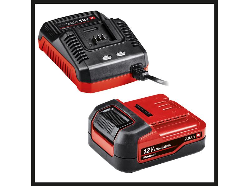 Einhell Perceuse-visseuse sans fil TE-CD 12/1 Li 2.0 Ah Kit