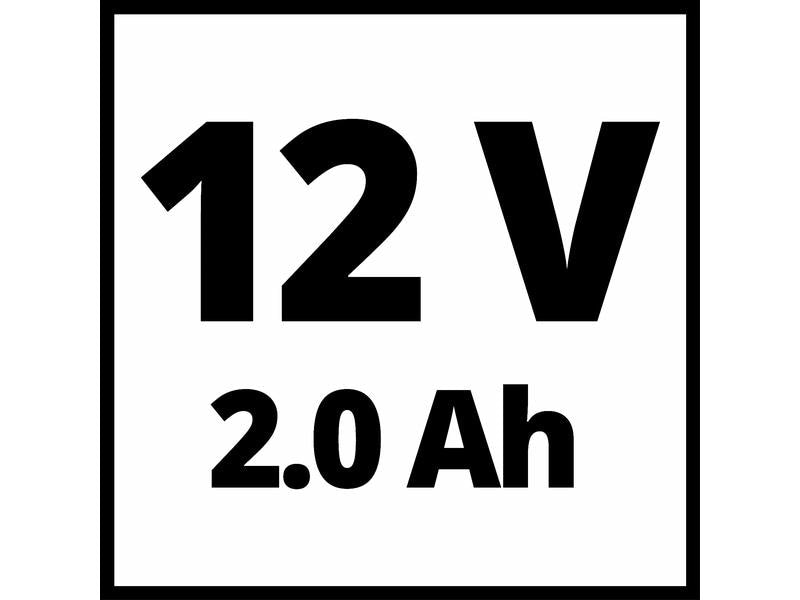 Einhell Perceuse-visseuse sans fil TE-CD 12/1 Li 2.0 Ah Kit