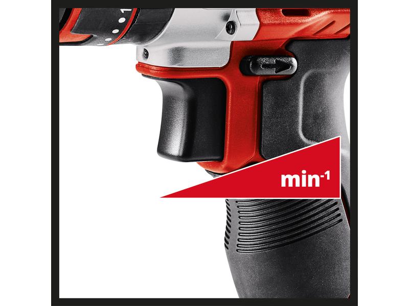 Einhell Perceuses à percussion sans fil TE-CD 12/1 Li-i 2x 2.0 Ah Kit