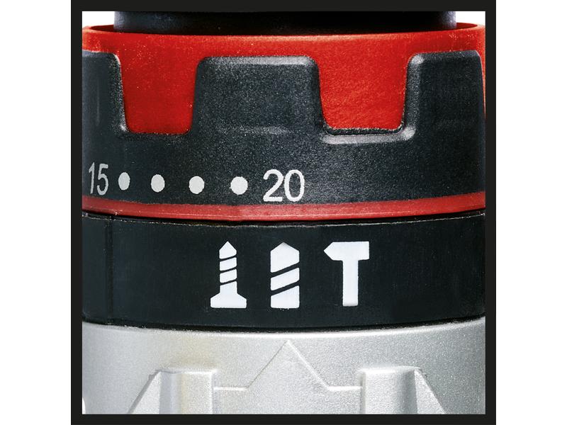 Einhell Perceuses à percussion sans fil TE-CD 12/1 Li-i 2x 2.0 Ah Kit