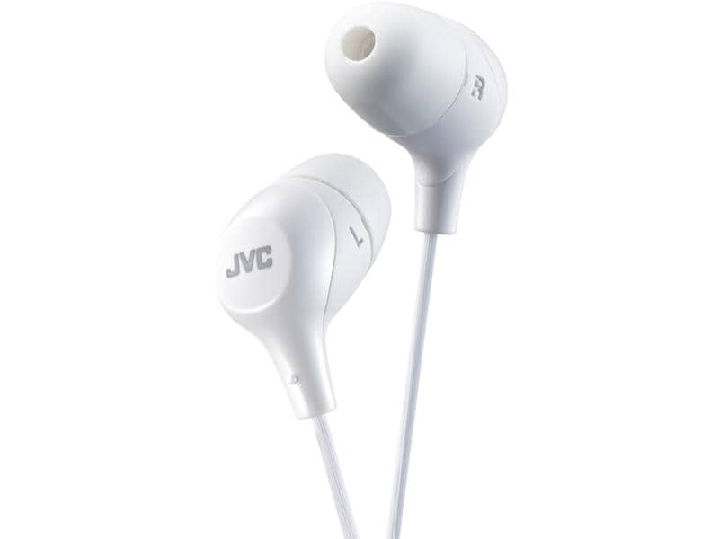 JVC Écouteurs intra-auriculaires HA-FX38 – Blanc