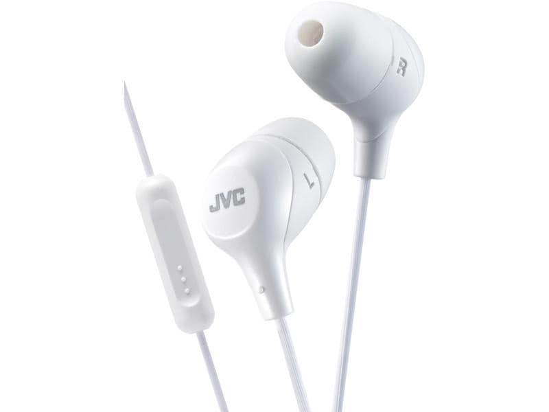 JVC Écouteurs intra-auriculaires HA-FX38M – Blanc