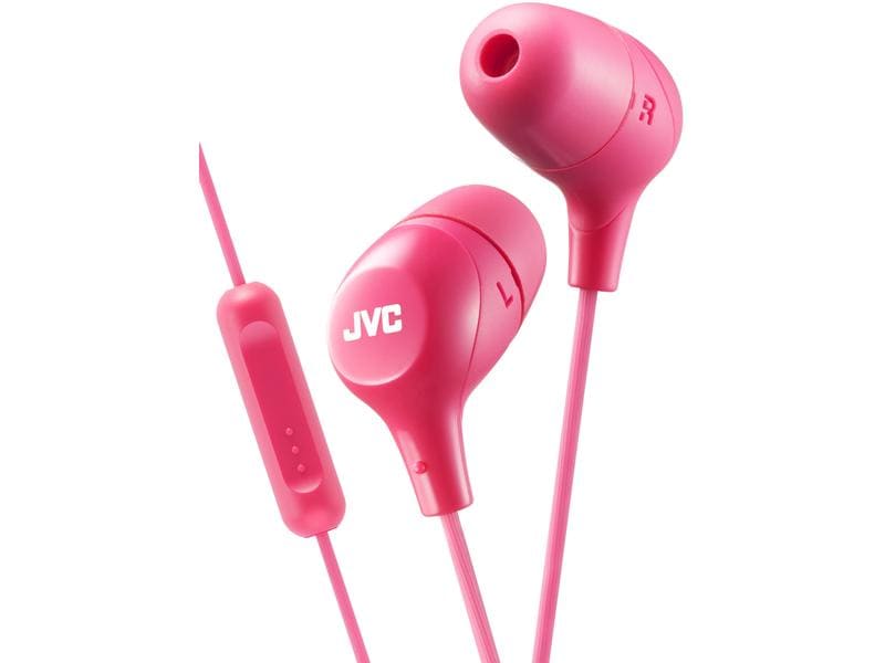 JVC Écouteurs intra-auriculaires HA-FX38M – Rose