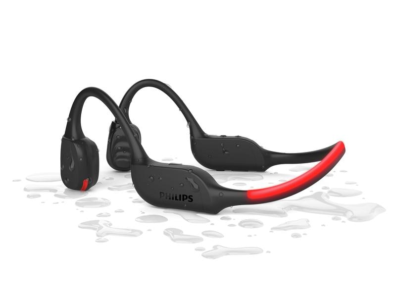 Philips Bone Conduction Kopfhörer TAA7607BK/00 Schwarz