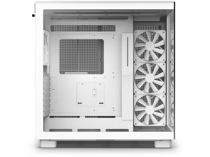 NZXT Boîtier d’ordinateur H9 Flow Blanc mat