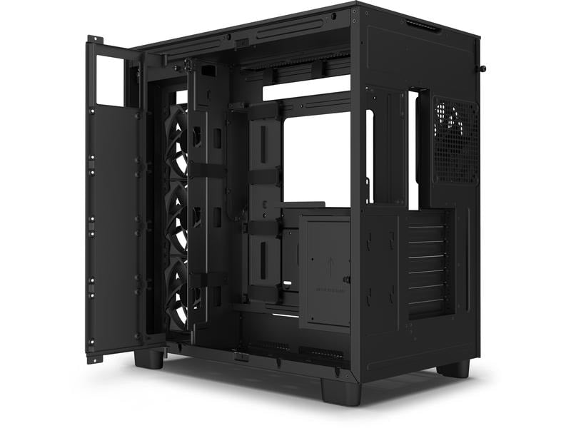 NZXT Boîtier d’ordinateur H9 Flow Noir mat