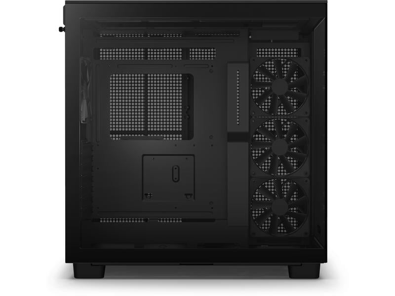 NZXT Boîtier d’ordinateur H9 Flow Noir mat