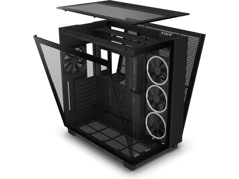 NZXT Boîtier d’ordinateur H9 Elite noir mat