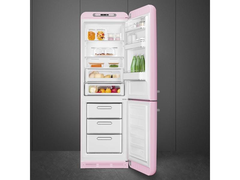 SMEG Réfrigérateur congélateur FAB32RPK5 Rose, Droite