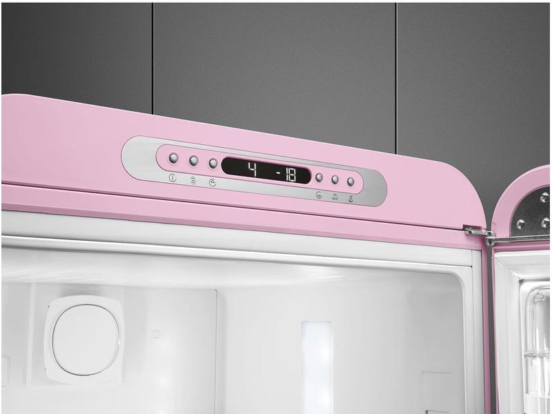 SMEG Réfrigérateur congélateur FAB32RPK5 Rose, Droite