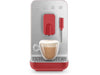 SMEG Kaffeevollautomat BCC02RDMEU Rot, Silber