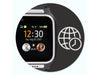 MyKi Smartwatch Montre GPS pour enfants MyKi 4 Noir/vert avec carte SIM