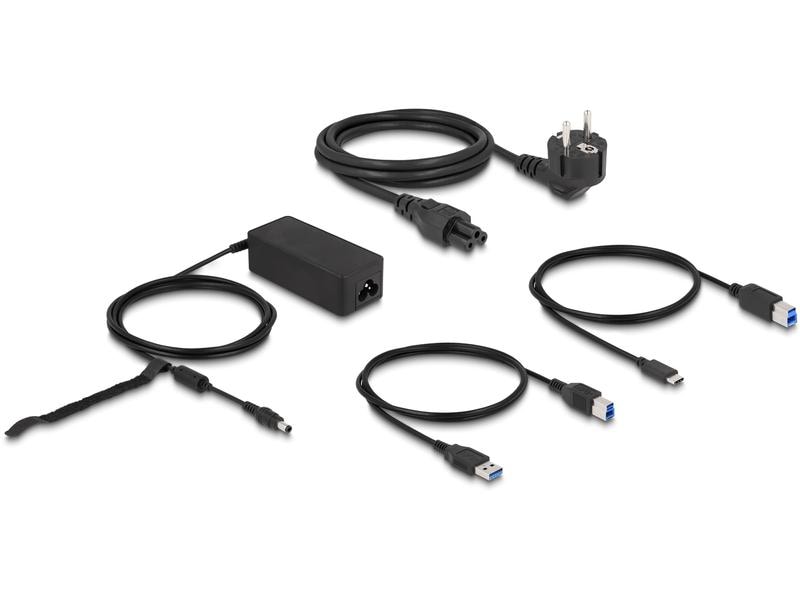 Delock Dockingstation USB-A/C – USB/LAN/2xDP 4K