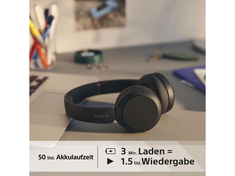 Sony Wireless Over-Ear-Kopfhörer WH-CH520 Schwarz