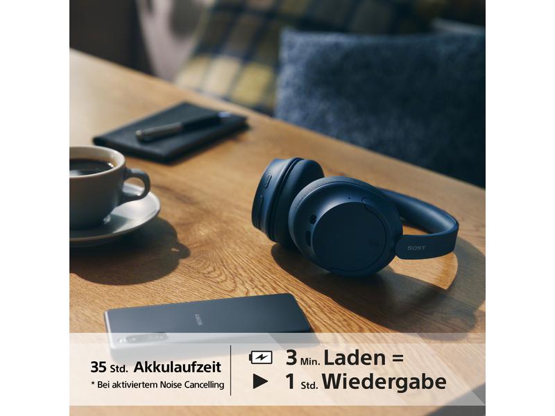 Sony Wireless Over-Ear-Kopfhörer WH-CH720N Blau