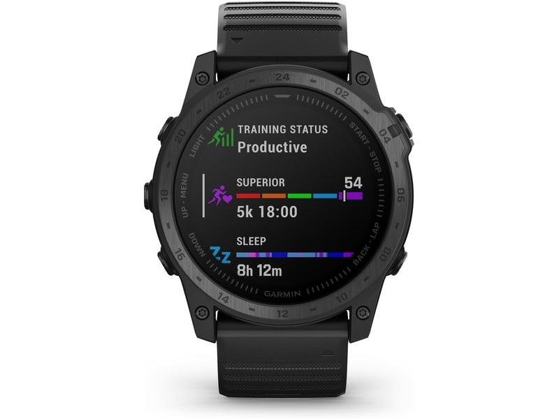 GARMIN Sportuhr Tactix 7 Sapphire Standard, Schwarz/Schwarz