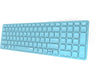 Rapoo Funk-Tastatur E9700M ultraslim Blau