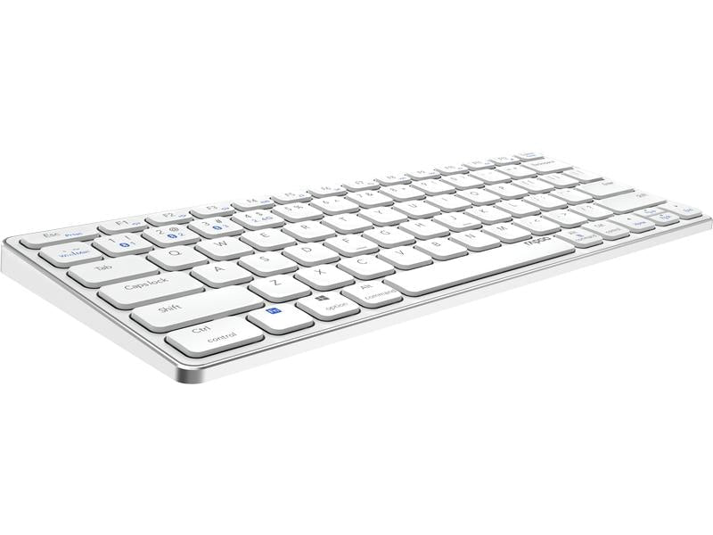 Rapoo Funk-Tastatur E9600M ultraslim Weiss