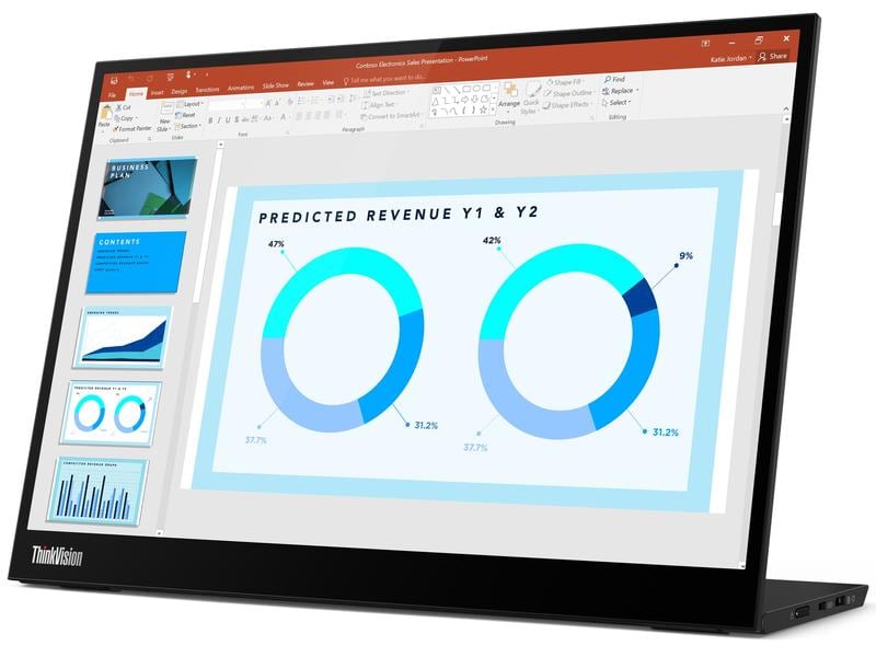 Lenovo Monitor ThinkVision M14d USB-C