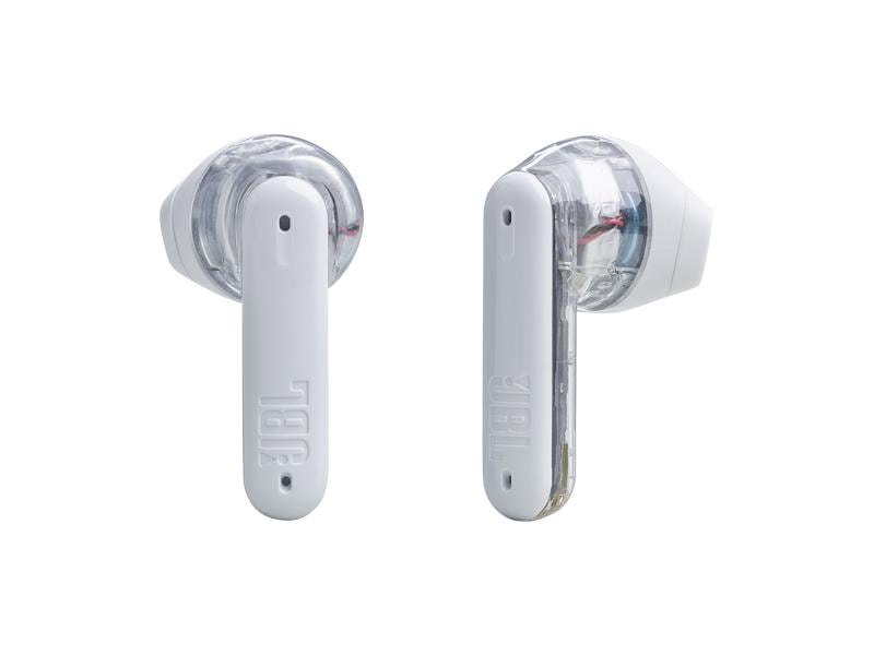 JBL True Wireless In-Ear-Kopfhörer Tune Flex Ghost Edition Weiss