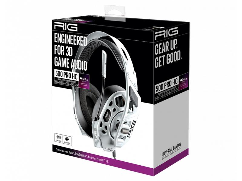 Nacon Headset RIG 500 PRO HC GEN2 Weiss