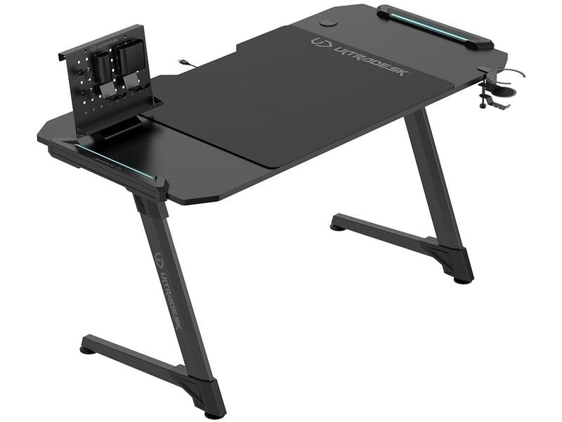 Ultradesk Table de jeu Space XXL V2 Noir