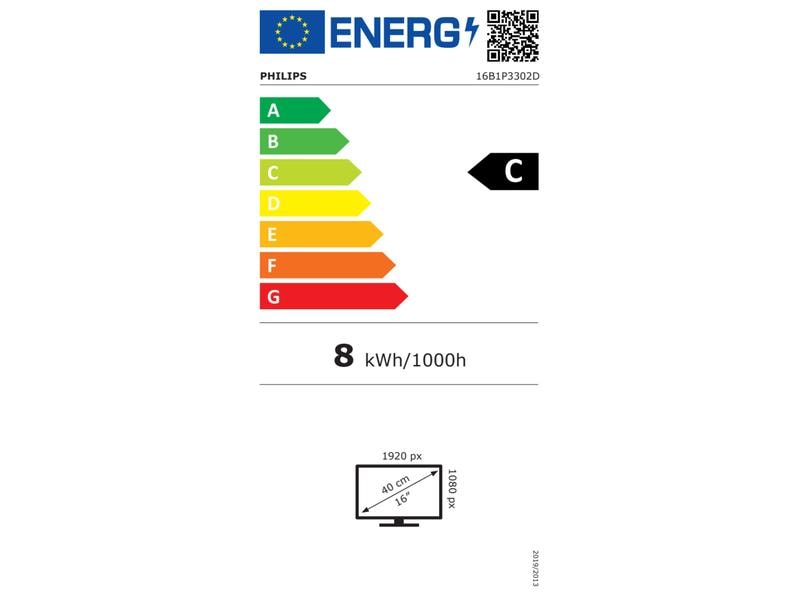 Philips Moniteur 16B1P3302D/00