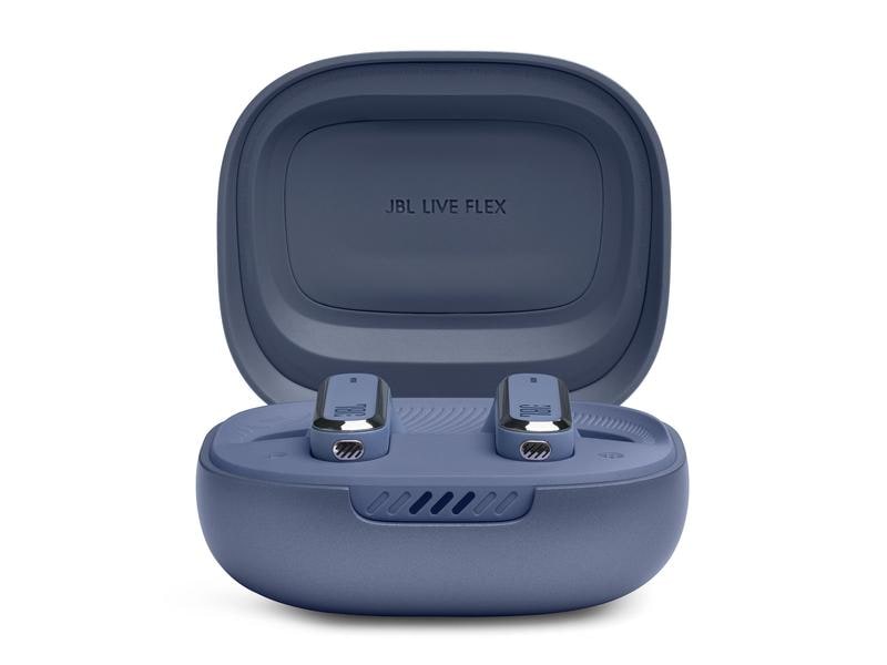 JBL True Wireless In-Ear-Kopfhörer LIVE FLEX Blau