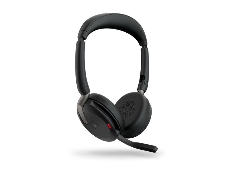 Jabra Headset Evolve2 65 Flex Duo MS, USB-A, inkl. Ladestation