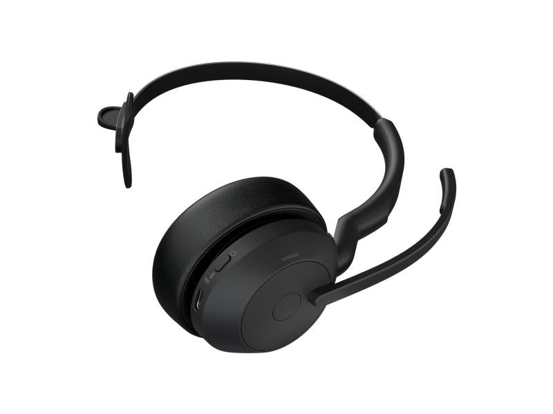 Jabra Casque Evolve2 55 Mono UC, USB-A, station de chargement incluse