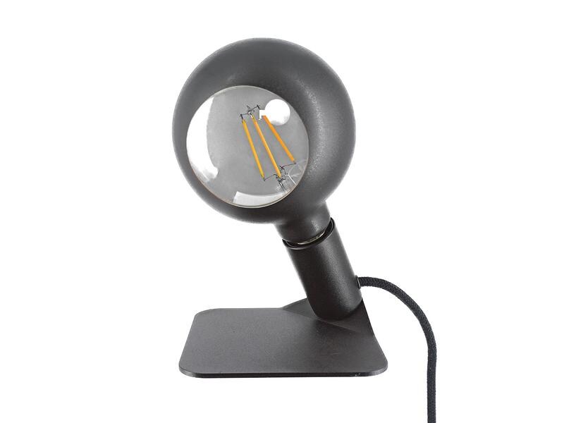 Filotto Lampe de bureau Iride Camo, 2700 K, 7 W, noir