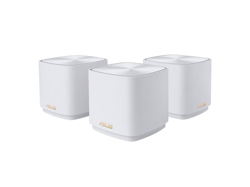 ASUS Mesh-System ZenWiFi XD4 Plus 3er Set, Weiss