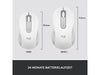 Logitech Maus Signature M650 for Business Weiss