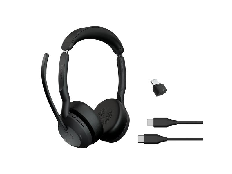 Jabra Headset Evolve2 55 Duo UC, USB-C